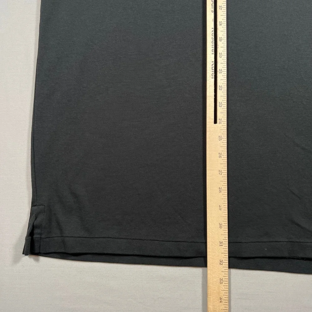 Polo Ralph Lauren Mens Black Johnny Collar Polo Shirt 3XB Big & Tall